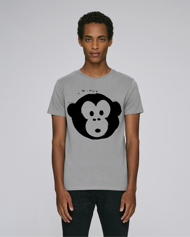 T-shirt Monkey Men Opal