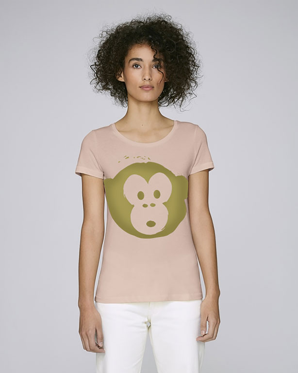 T-shirt Monkey Loves Nude