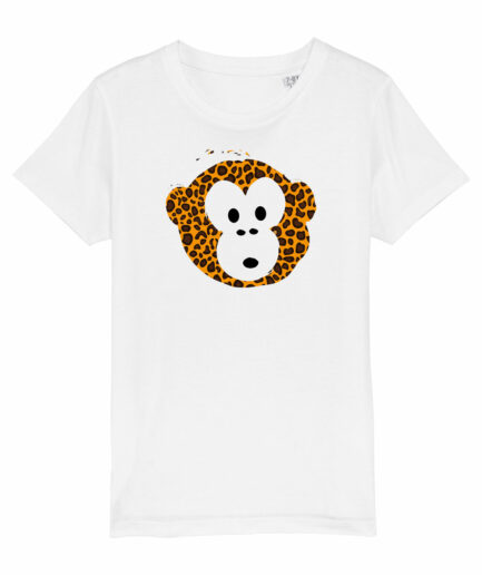 T-shirt Monkey Kids Weiß