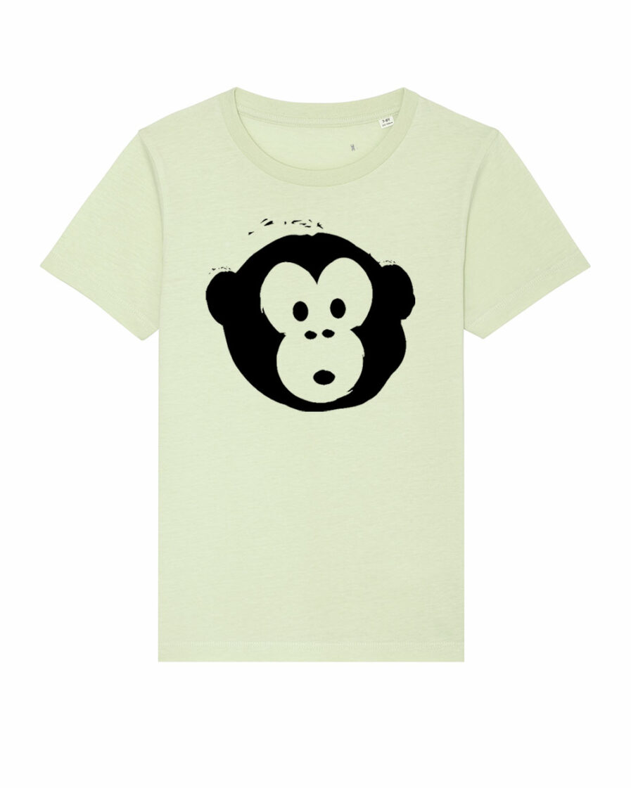 Mini Monkey T-shirt Stem Green