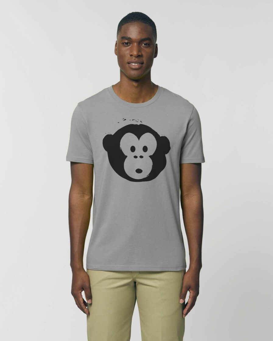 Unisex T-shirt Black Monkey Opal