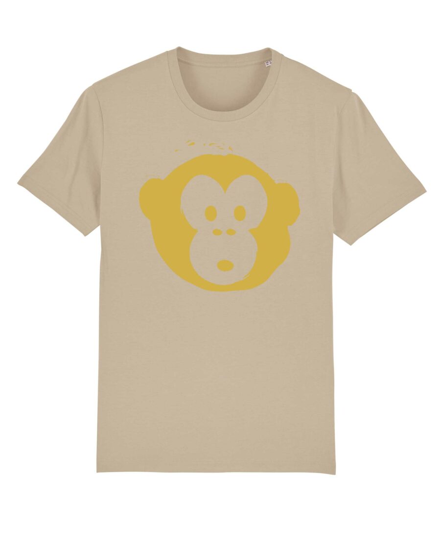 Unisex T-Shirt Gold Monkey Desert Dust