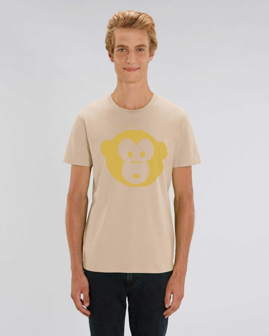 Unisex T-Shirt Gold Monkey Desert Dust